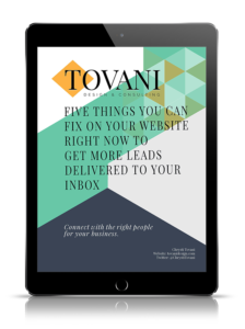 five things ebook by tovani design